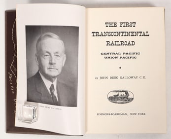 Book on the Pacific Railroad, J.D. Galloway [192265]