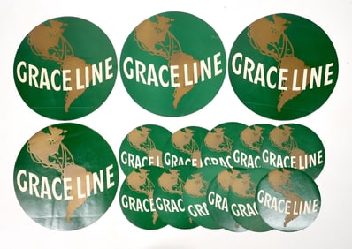 Graceline Cruises Logo Cutouts/Labels [193116]