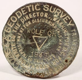 Wolf Creek Geodetic Survey Marker [192103]