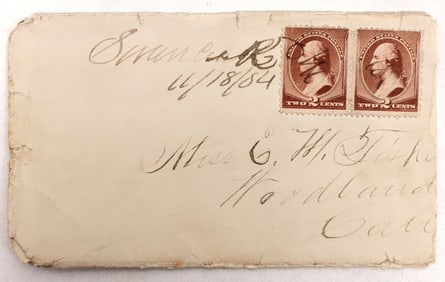 Woodland California 1884 Cover [191791]