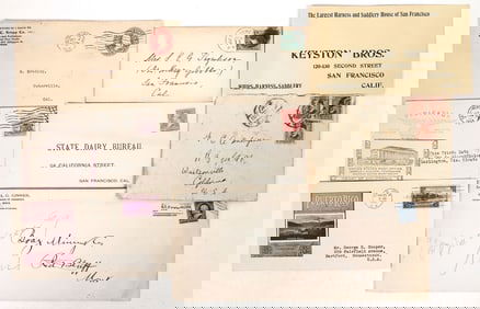 California Postal Ephemera (10) [192366]