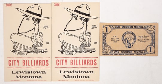 Montana Novelty Cards (3) [192362]