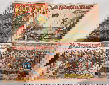 Souvenir Circus Posters from Circus World Museum (4) [192384]