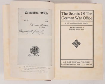 Copy of 'The Secrets of the German War Office' [192257]