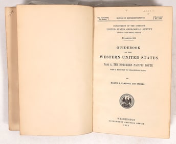Western U.S. Guidebook, first volume [191596]