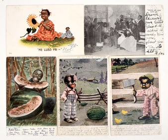 African American Postcards, c1901-08 (5) [193052]