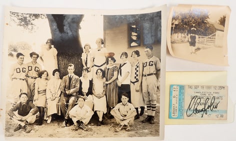 Small Town Baseball Team Photos [192985]
