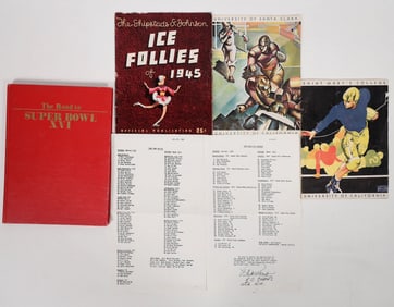 SF Bay Area Sports Ephemera (4) [191782]