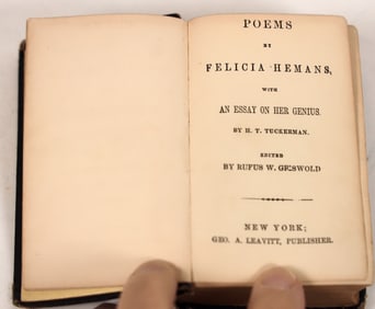Felicia Heman Poetical Works [192984]