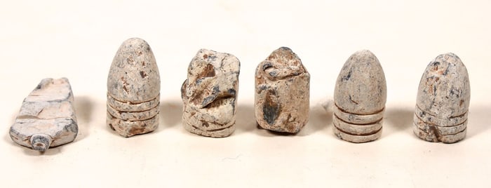 Conical  Civil War Bullets (6) [192375]