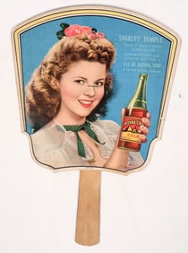 Shirley Temple Royal Crown Cola Fan [191541]