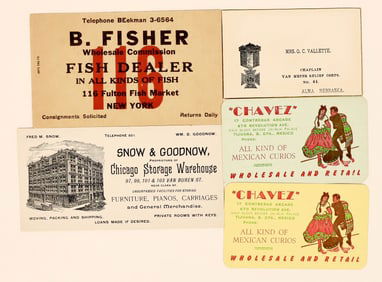Business Cards New York, Chicago, Mexico [188976]