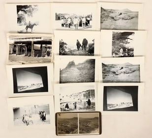 Photos of Petrified Forest, Pueblo Indians. [188966]