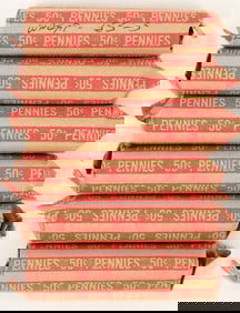 Lincoln Cent Rolls 1955-S (6) [190896]