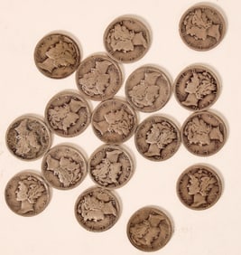 Mercury Dimes 1929 (17) [192429]