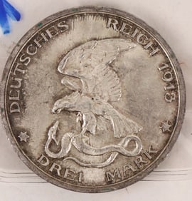 German States PRUSSIA 3 Mark KM# 534 [191116]