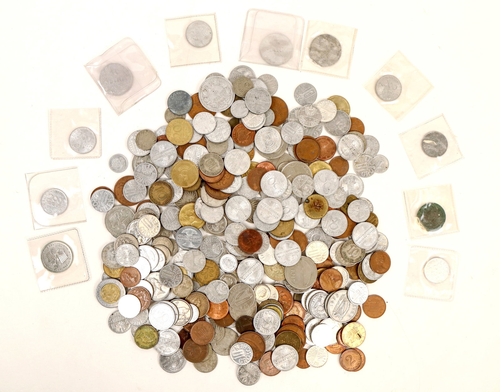 Foreign Coin Hoard (325) [191118] (1 of 3)