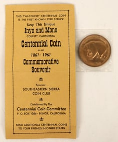 Inyo & Mono County/California Centennial Coins [190882]