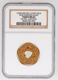 New Modern Dairy Token: MS 65 [191875]