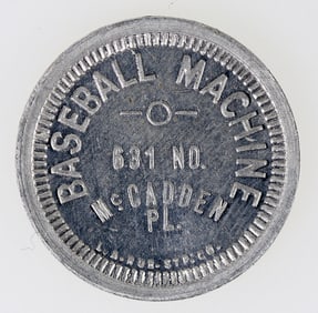 Baseball Machine Anillo Token [193427]