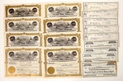 Marysville Mining Stocks Collection, 1896-1934 [191896]
