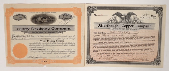 Shasta-Trinity Stock Duo, 1916-32 [192571]