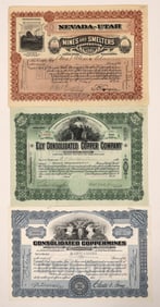 Ely Mining Stock Trio [192117]