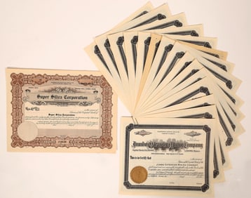 Goldfield Unissued Mining Stocks, 20 [192421]
