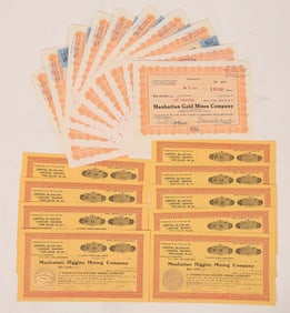 Manhattan Mining Stocks, 20 [192185]