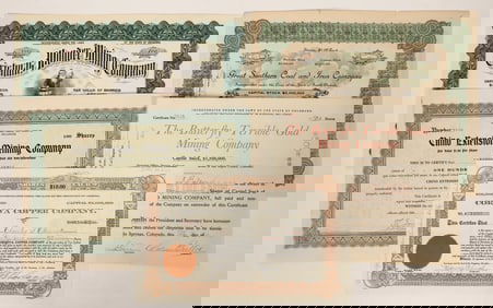 Western Mining Stocks Group, 1904-1925 [191891]