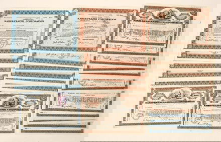 Nash and Kaiser-Frazer Stocks, 10 each, 40 Total [190964]