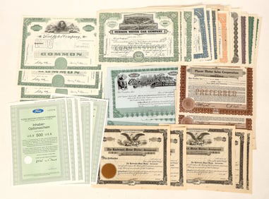 US Automobile Stock Assortment, New and Old [190976]