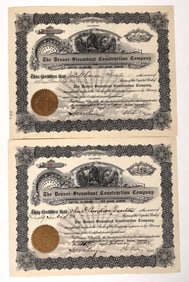 Denver-Steamboat Construction Stock Pair, 1908 [192776]