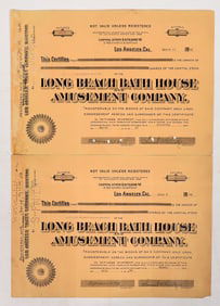 LA Bath House and Amusement Stocks, 1946 [192557]