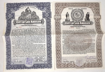 Los Angeles Bonds, 1924 and 1930 [192354]
