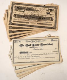 Petaluma California Stock Certs (Lots) [192694]