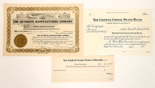 Colorado Bank Stocks [191299]