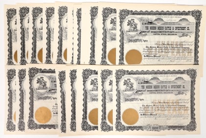 Unissued New Mexico Cattle Stocks, 1900s [192562]