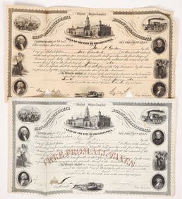 City of Philadelphia Loans, 1860's [191470]