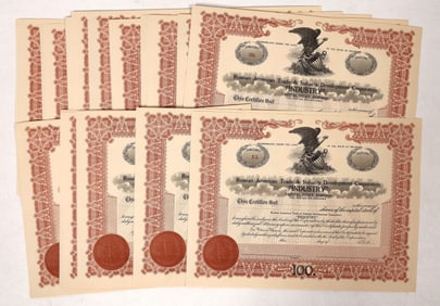 Russian American Trade & Industry Dev. Stocks, 50 [192278]