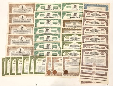 Glass Company Stock Collection with Dupes [191034]
