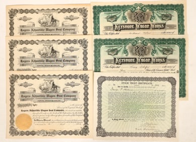 Horse and Buggy Stock 3 Different, 6 Total [191085]
