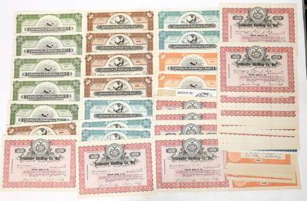 Knitting Stocks, 8 Different, 39 Total [191196]