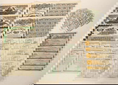 Real Estate & Storage Bonds & Stocks with Dupes [191274]