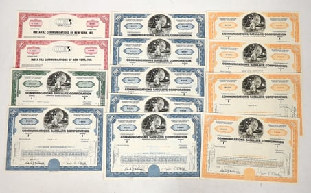 Satellite and Fax Stocks, 4 Different, 14 Total [191175]