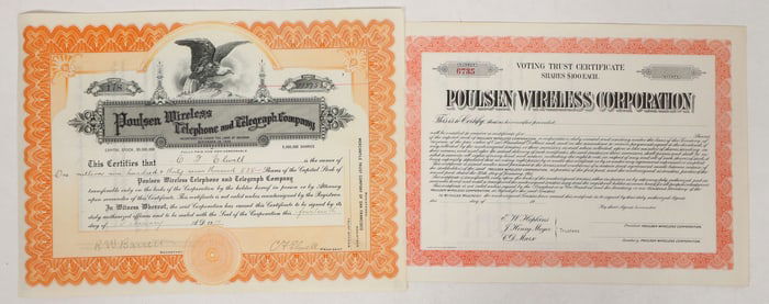 Poulsen Wireless Stock Pair [192307]