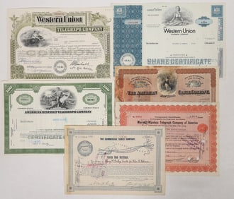 Telegraph Stock Collection, 6, 1870's-1971 [192311]