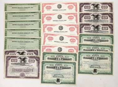 Watch Stocks, 4 Different, 20 Total [191187]
