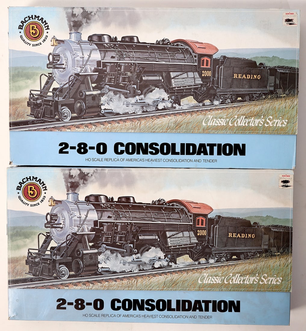 Bachmann HO 2-80 Consolidation Locomotives NIB [185777] (1 of 4)