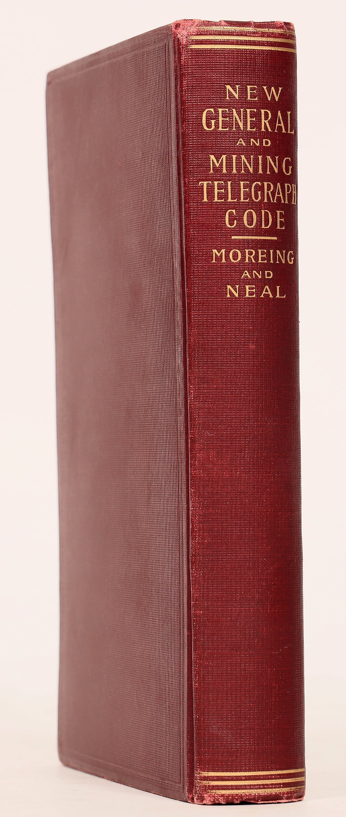 New General & Mining Telegraph Code, Moreing, Neal 1905 [181835] (1 of 4)